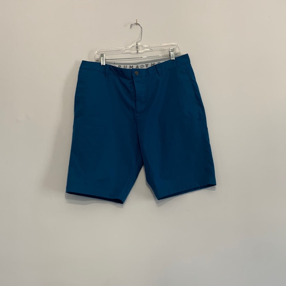 Teal puma golfing shorts!
